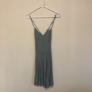 Teal Flowy Dress